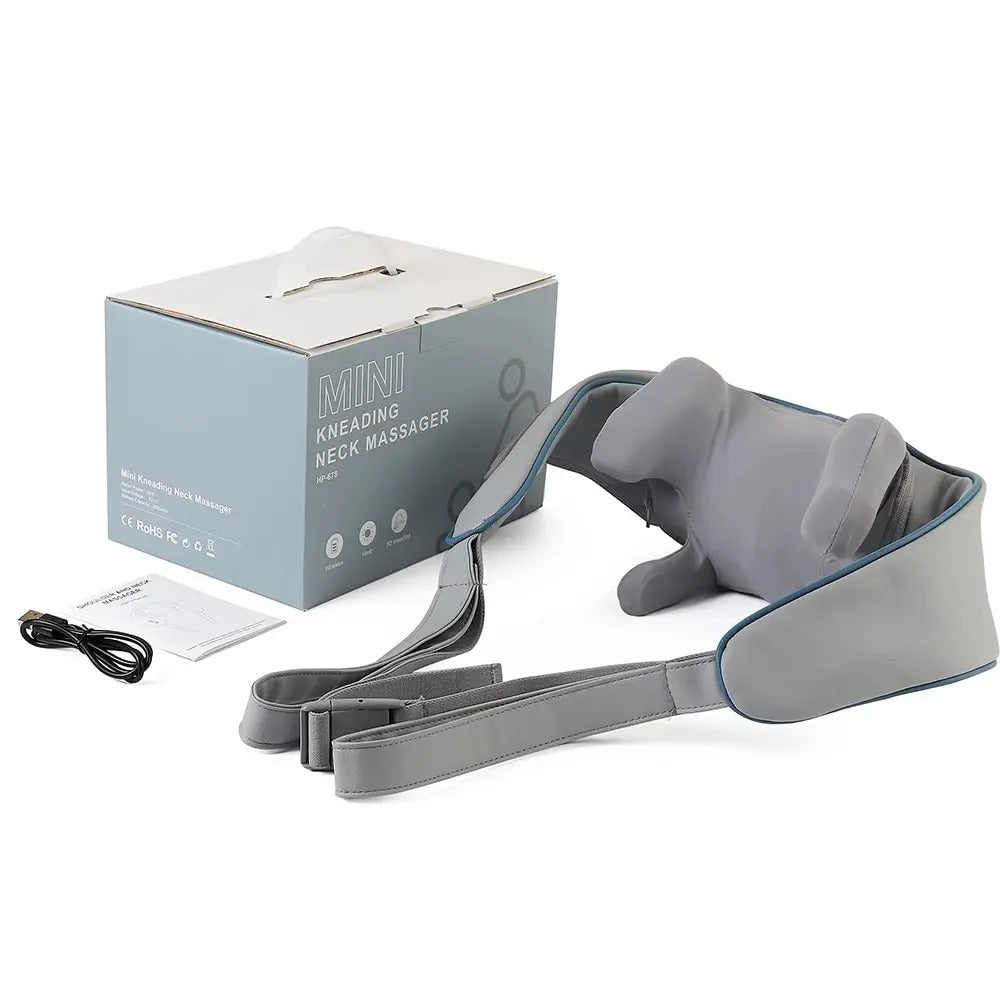 My RelaxTech™  Wireless Neck, Shoulder And Back Massager: Ultimate Comfort & Relaxation